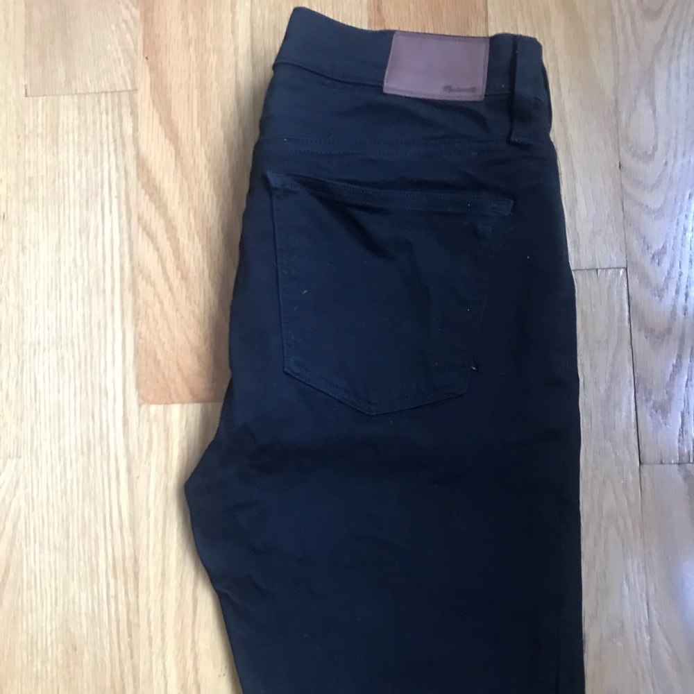Skinny Black Madewell 8” Jeans